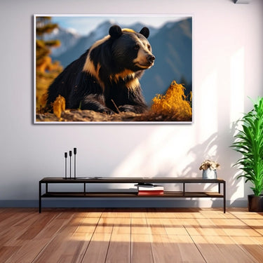 Bear on Canvas